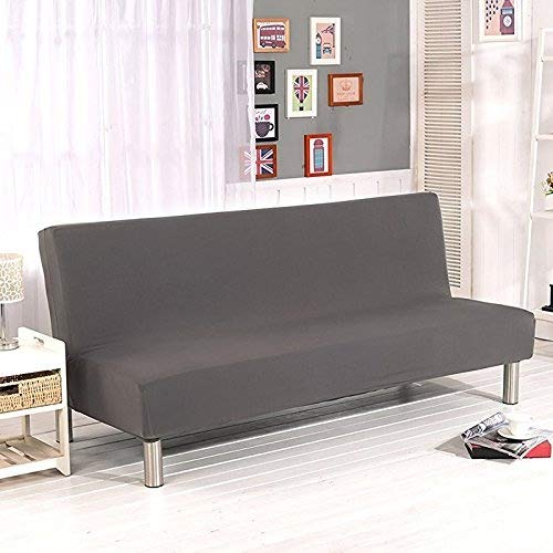 Funda de sofá sin brazos de Surenhap, para sofás de 3 plazas, funda elástica, plegable, ideal para sofá o sofacama