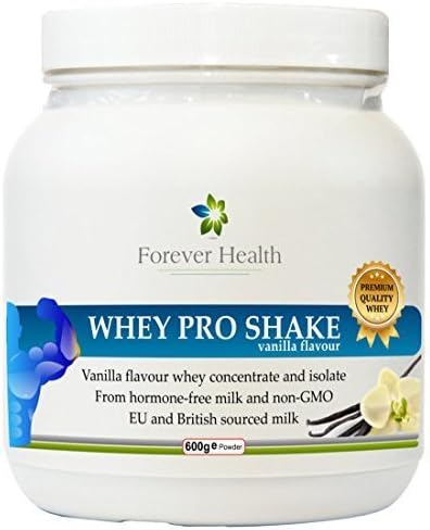 WHEY PRO SHAKE is a Protein Shake Specially Formulated From WHEY PROTEIN and is The Ideal Protein Supplement For Building Muscle Mass and Tissue Repair as well as a Healthy Body - WHEY PRO SHAKE is Low in Fat But High in Amino Acid Content To Increase Stamina and Performance - WHEY PRO SHAKE is a Protein Powder That Can Be Used As Meal Replacement in Fitness Or Weight Loss Programs - Sourced From only UK and EU Protein Ingredients and Contains NO Hormones and NO GMO Products ! VANILLA Flavour