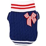 Beetest-Carino-Navy-Stile-Cucciolo-Cane-Maglione-Animali-Inverno-Caldo-Maglia-Maglieria-Vestiti-Cappotto-Costumi-Taglia-S
