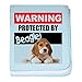 CafePress - Protected by Beagle baby blanket - Baby Blanket, Super Soft Newborn Swaddle