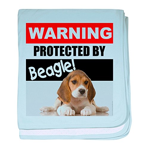 CafePress - Protected by Beagle baby blanket - Baby Blanket, Super Soft Newborn Swaddle