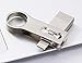 Produktbild USB-On-The-Go-Stick, für iPhone, iPad und Android-Handys, 3-in-1-Funktion, Laden, Speicherstick, USB-OTG-Verbindung 256GB silber