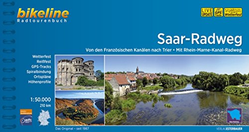 Download Bikeline Saar-Radweg: Von den Französischen Kanälen nach Trier. Radtourenbuch,191 km, 1 : 50 000, wetterfest/reißfest, GPS-Tracks-Download Download Bikeline Saar-Radweg: Von den Französischen Kanälen nach Trier. Radtourenbuch,191 km, 1 : 50 000, wetterfest/reißfest, GPS-Tracks-Download