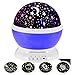 Produktbild 3Dprojector Lampe, Star Light Rotierende Projektor, Weihnachtsgeschenke Für Männer Frauen Kinder Baby Schlafzimmer, Star Moon Celelling Lichter Für Den Schlaf Entspannen Oder Party