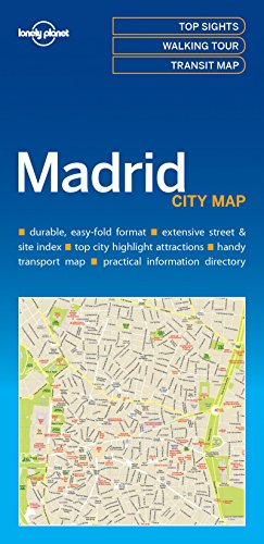 Télécharger Madrid City Map - 1ed - Anglais Livre eBook France