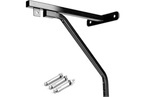 QWORK® uchwyt ścienny na worek bokserski - 80 kg nośność uchwyt ścienny do zawieszenia worka bokserskiego - wykonany z wytrzymałej stali - łącznie ze śrubami montażowymi