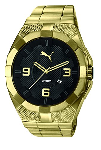 Puma Time Herren-Armbanduhr Iconic Analog Quarz Plastik