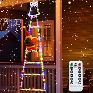 Ulikey LED Papá Noel Escalada
