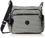 Material: Nylon Kipling GABBIE BP Damen Schultertaschen, Mehrfarbig (Marine Stripy B), 35.5x30x18.5 cm