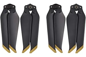 Hensych®, 2 paires d’hélices à démontage rapide et faible bruit pour DJI Mavic 2 Pro et Zoom