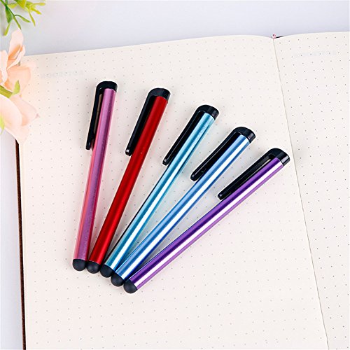 CAOLATOR Stylus Kleine und Schwarz für alle Smartphone Iphone Tablet Pc Stylus für iPad, iPhone, Galaxy S3 S4 mini / Galaxy Tab / Galaxy Note etc - 6