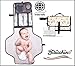 Produktbild Wickelauflage tragbar faltbar Reise für ändern die Windeln – Füllung insgesamt – Matten teilbar mit Reißverschluss – für ändern der Windel Ihr Baby überall und ohne Probleme. – tolle Geschenkidee – by Popcornmaschine