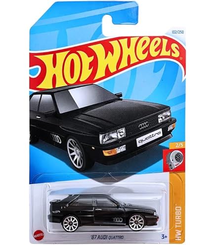 Hot Wheels 84 Audi Sport Quattro HW The 80 S Car Toy, Ages 3 And