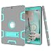 Produktbild TOPBIN Schutzhülle für Apple iPad Pro.10.5 2017 (3-in-1), PC Back Cover + Soft Silikon Ultra Slim Anti Scratch Hard Case Dual Full Body Protective for iPad Pro 26,7 cm (2017)