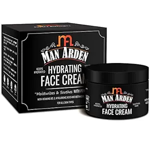 Man Arden Hydrating Face Cream For Men, 50g - With Vitamin B5, Hyaluronic Acid For Skin Moisturization