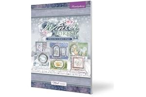 Hunkydory Crafts A4 Deluxe Craft Pad - Winter Forest