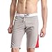 Produktbild KAFEI Casual hose Herren atmungsaktiv Komfort sweat Hosen, grau, l
