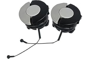 Xiciki 2 PCS Gas Fuel Cap, Oil Cap Chainsaw Replacement Parts Kit for STIHL MS171 MS181 MS192 MS192T MS210 MS230