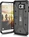 Produktbild Urban Armor Gear Schutzhülle nach US-Militärstandard für Samsung Galaxy S7 edge - transparent (dunkel) [Verstärkte Ecken | Sturzfest | Antistatisch | Vergrößerte Tasten] - GLXS7EDGE-ASH