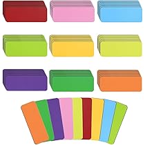 72 Strisce Magnetiche Scrivibili 6x2cm - 9 Colori, Riutilizzabili, Per Lavagna E Frigorifero - Foto 6