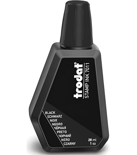 Colop Tinta Para Sellos 25 Ml Negra: Reposición Segura Para Documentos Y Sellos De Goma