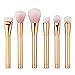15Pcs Pro Rose Gold Makeup Brushes Powder Foundation Blending Blusher Cosmetics Make Up Brush Set
