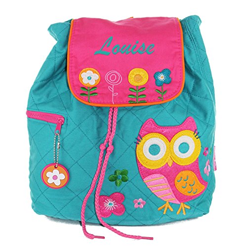 Stephen Joseph - Sac à dos Hibou personnalisé au prénom de votre enfant