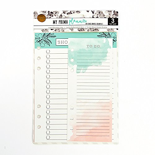 Prima MarketingEmbellishments, Felt, Metal, Plastic, My Prima Planner-dry Erase Boards-Colorful