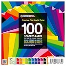 100 Sheets Single and Double Sided Origami Paper