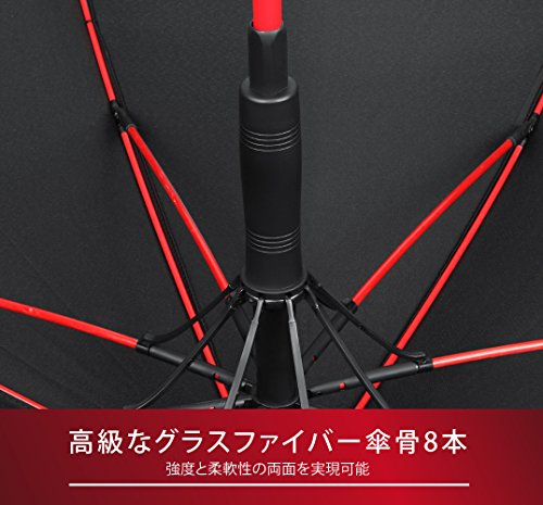Plemo-472-Inch-Extra-Large-Auto-Open-Umbrella-Long-Umbrella-Durable-and-Strong-Enough-for-the-Fierce-Wind-and-Heavy-Rain-Classic-Black-Style-with-Tire-Like-Handle-Unisex-Golf-Umbrella