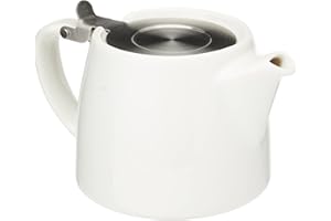 Forlife FST-530-WHT Théière Stump 530 ml Blanc Céramique