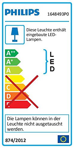 Philips myGarden LED Wandaussenleuchte Bustan, Anthrazit, Bewegungsmelder, Gartenleuchte - 2