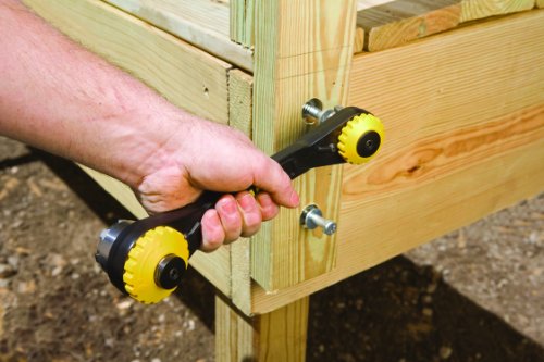 Stanley Dynagrip Multifunktions-Ratschenschlüssel, 26 Nüsse, 54-zahnige duale Ratsche, Größe einstellbar, STHT0-72123 - 5