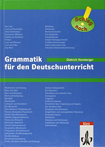 Download Grammatik für den Deutschunterricht, neue Rechtschreibung