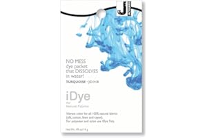 Ioni jacquard tessuto tintura 14 grammi-turchese