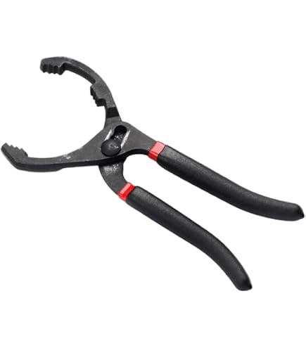 Clé Pour Filtre à Huile 13,8 Pouces - Pince Universelle Réglable à Chaîne Robuste Pour Vidange Moteur