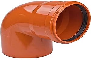 Ostendorf KG Bogen DN 110 Neigung: 87°, 220240, Orange