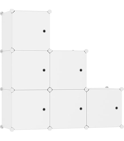 Bakaji Schoenenkast, ruimtebesparend, 10 vakken, zwart, 60 x 30 x 150