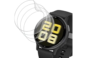 WONDONER [4 Stück] für Folie Garmin Vivoactive 5 Soft TPU, Stoß-Kratzfest Displayschutz für Garmin Vivoactive 5 Panzerglasfolie, Einfache Installation Displayschutzfolie Garmin Vivoactive 5 Schutzfolie