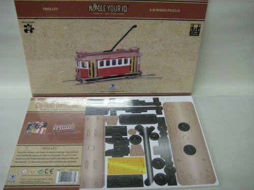 Trolley 3D Puzzle Colored by Discovery Bay Games by Discovery Bay Games