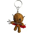 Voodoo String Doll Keychain, Design T136