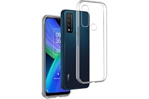 REY Case Flexible Silicone TPU for TCL 20R 5G - 20AX 5G, Ultra Thin 0.33mm, Crystal Clear