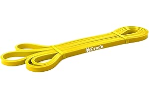 Croch Resistance Bands Fascia di resistenza in lattice naturale, ideale per trazioni e altri esercizi di fitness, allenamento di forza e costruzione muscolare