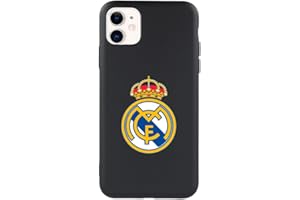 LA CASA DE LAS CARCASAS Funda para iPhone 11 del Real Madrid Escudo Real Madrid en Silicona líquida para Proteger tu móvil. Capa Flexible con Licencia Oficial Real Madrid