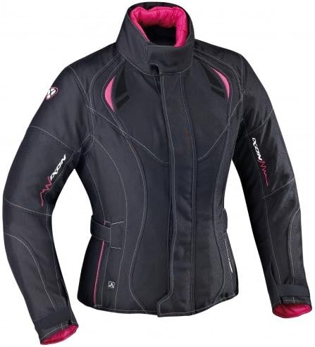 Ixon - Motorcycle jackets - IXON Alhena Hp NOIR/FUSHIA - XL