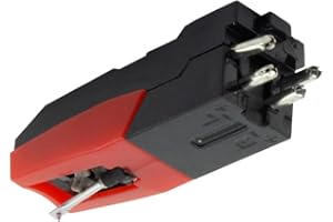 Soundmaster Igła do płytki, igła zapasowa, kryształowa przetwornik NADEL02 do NR540, NR545DAB, NR917, PL186H, PL196H, PL580, MCD1820SW, MCD5550SW, MCD5550DBR itp.