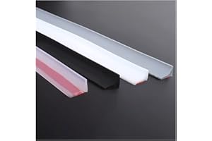 AIDEHUAKEJI 200cm Barrera Agua Ducha Y Sistema De RetencióN,Umbralducha Plegable,RetencióN Impermeable Sellado Barrera Ducha(Grigio2M)