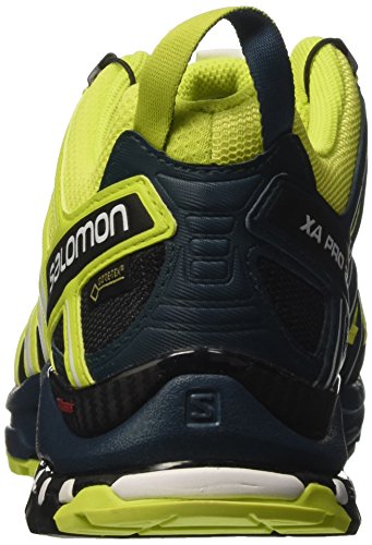 Salomon Herren Xa Pro 3d Gtx Traillaufschuhe, Gelb (Lime Punch./Black/Reflecting Pond), 46 EU - 2