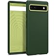 CASEOLOGY by Spigen TPU and PC Nano Pop Back Cover Case Compatible For Google Pixel 6a (AVO Green)