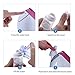 OKACHI GLIYA Nano Facial Steamer Ionic Hot Mist Face Steamer Professional Open Pores Skin Treatment for Blackhead & Acne Portable Inhaler Spa Relieve Sinus Cleansing Pores - Rose Red
